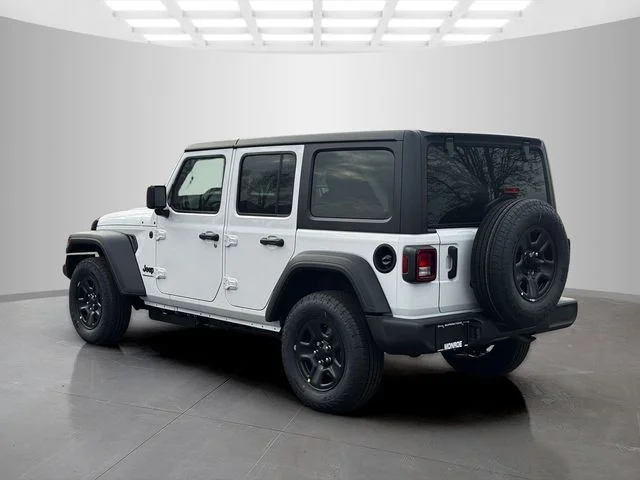 New 2026 Bright White Clear-Coat Exterior Paint Jeep Sport image 5