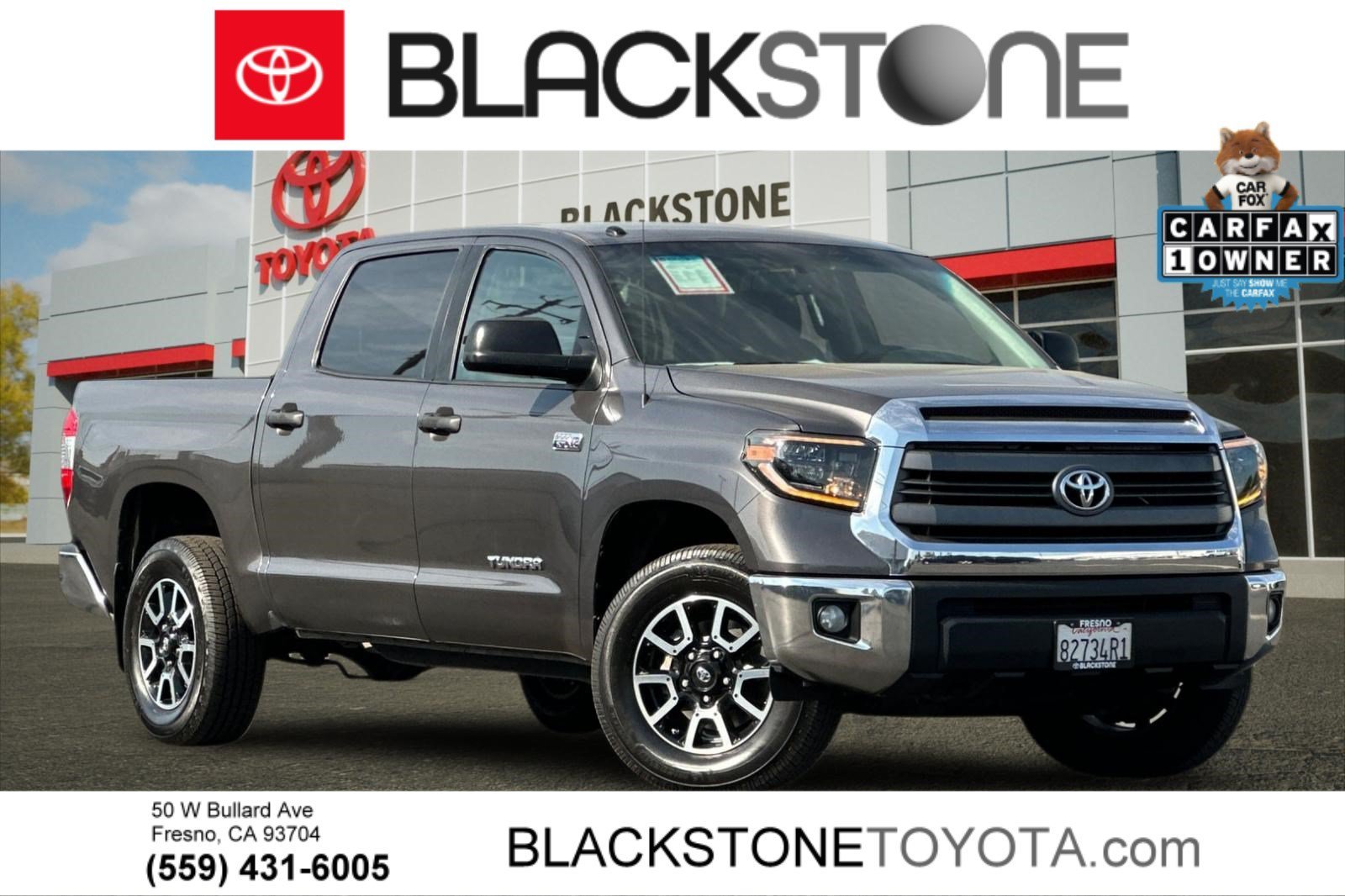 Used 2015 Magnetic Gray Metallic Toyota SR5 image 1