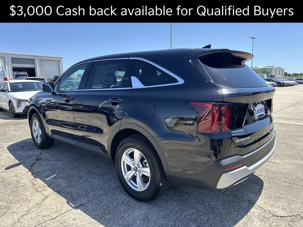 New 2026 Ebony Black Kia LX image 4