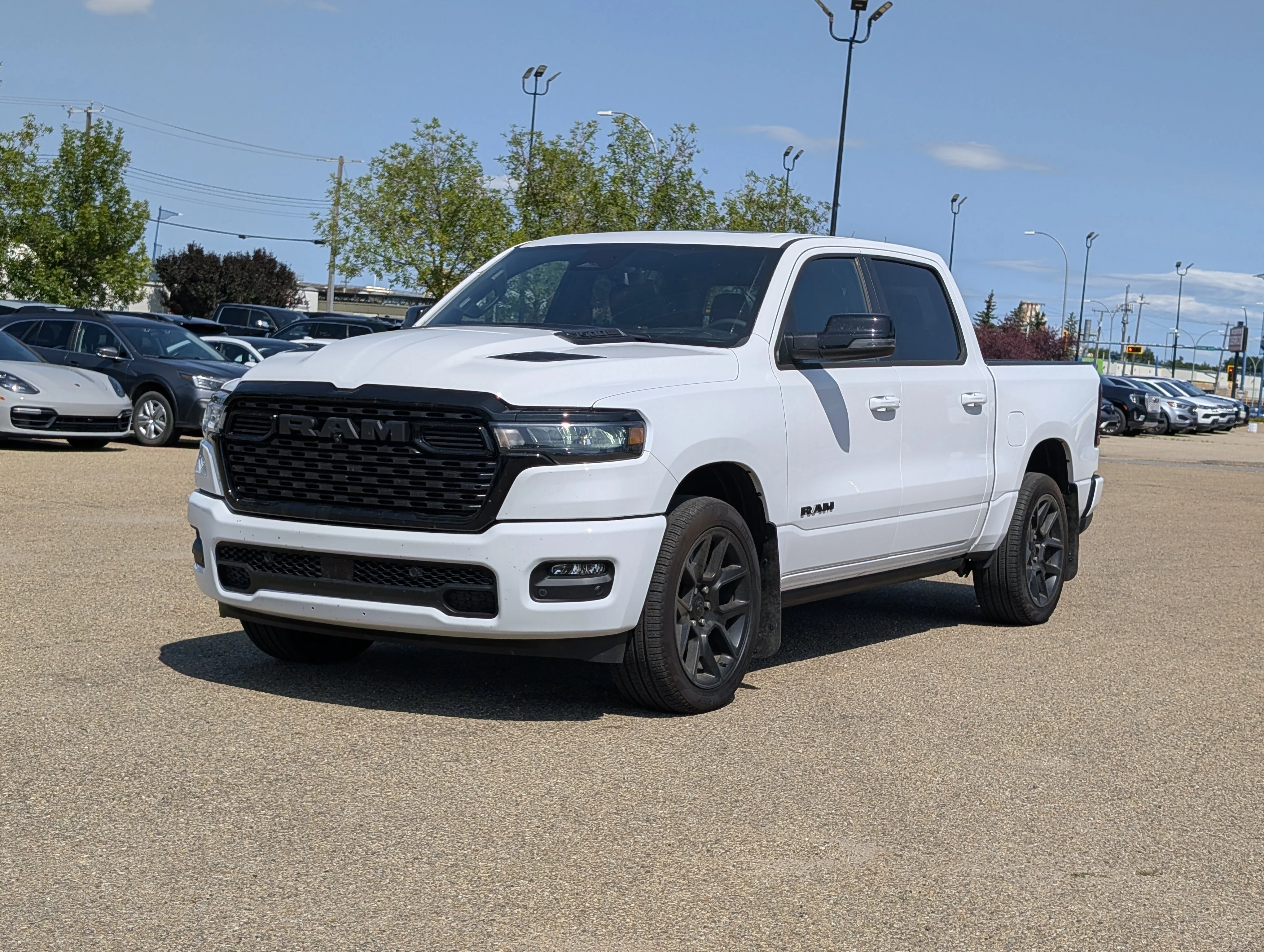 New 2025 Bright White Ram Sport image 2