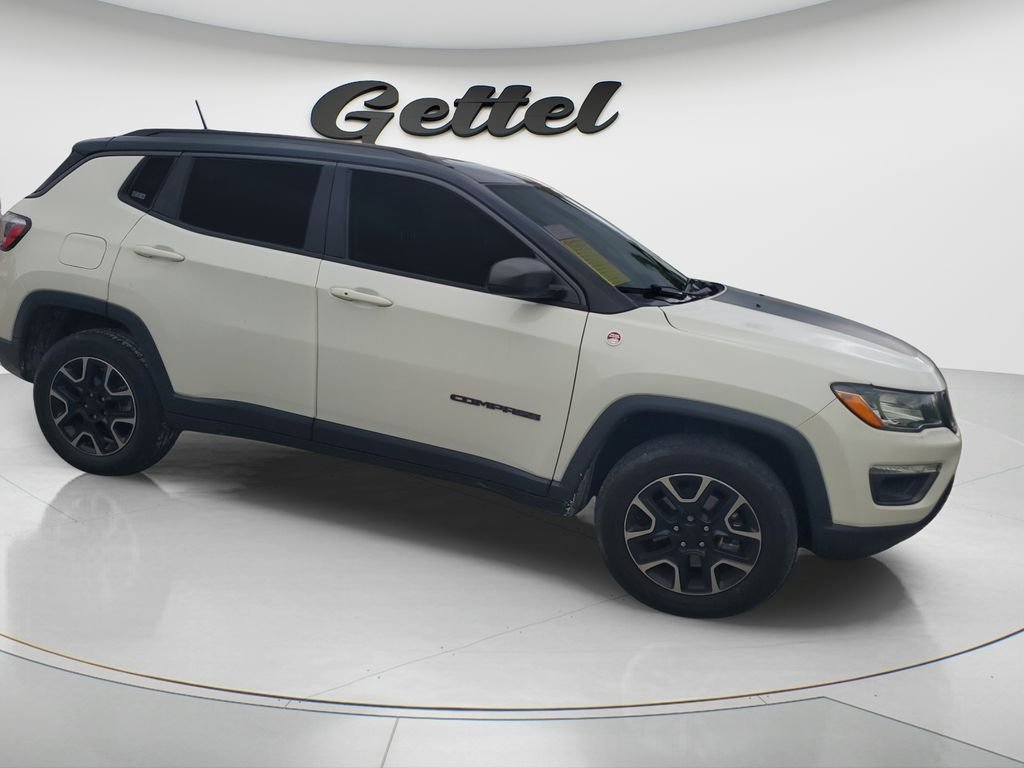 Used 2021 Jeep Compass Trailhawk with VIN 3C4NJDDBXMT557433 for sale in Punta Gorda, FL