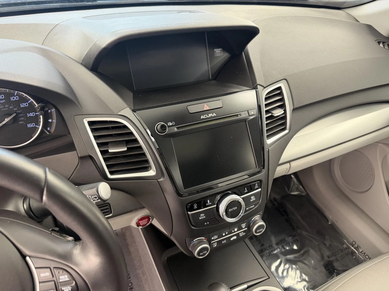 Used 2016 Fathom Blue Pearl Acura Technology Package image 14