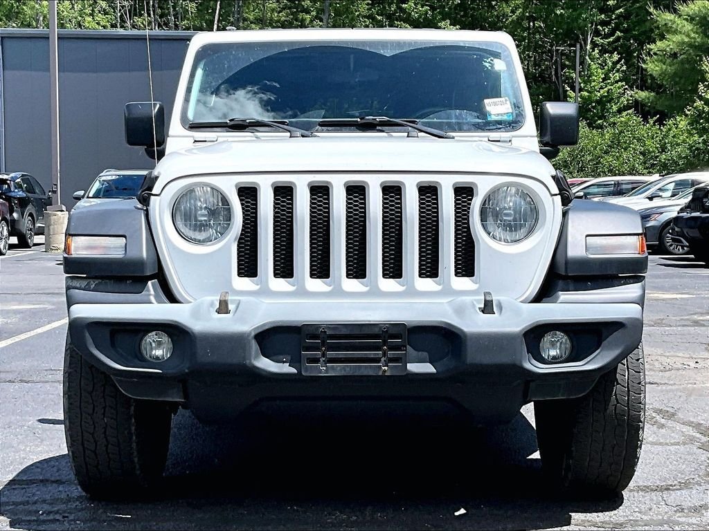 Used 2018 Jeep All-New Wrangler Unlimited Sport S with VIN 1C4HJXDNXJW315966 for sale in Swanzey, NH