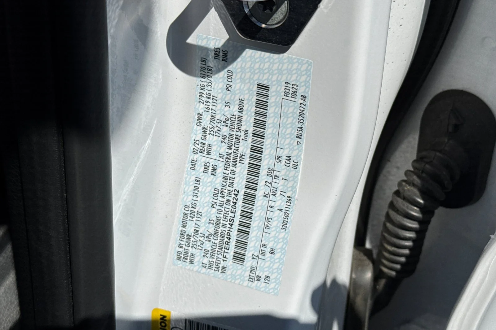 New 2025 White Ford XL image 32