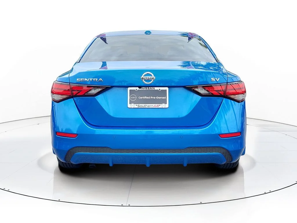 Certified Used 2023 Blue Nissan SV image 6