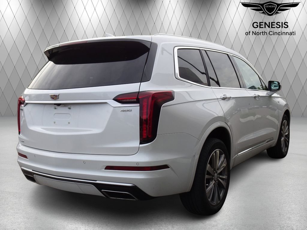 Used 2021 White Cadillac Premium Luxury image 3