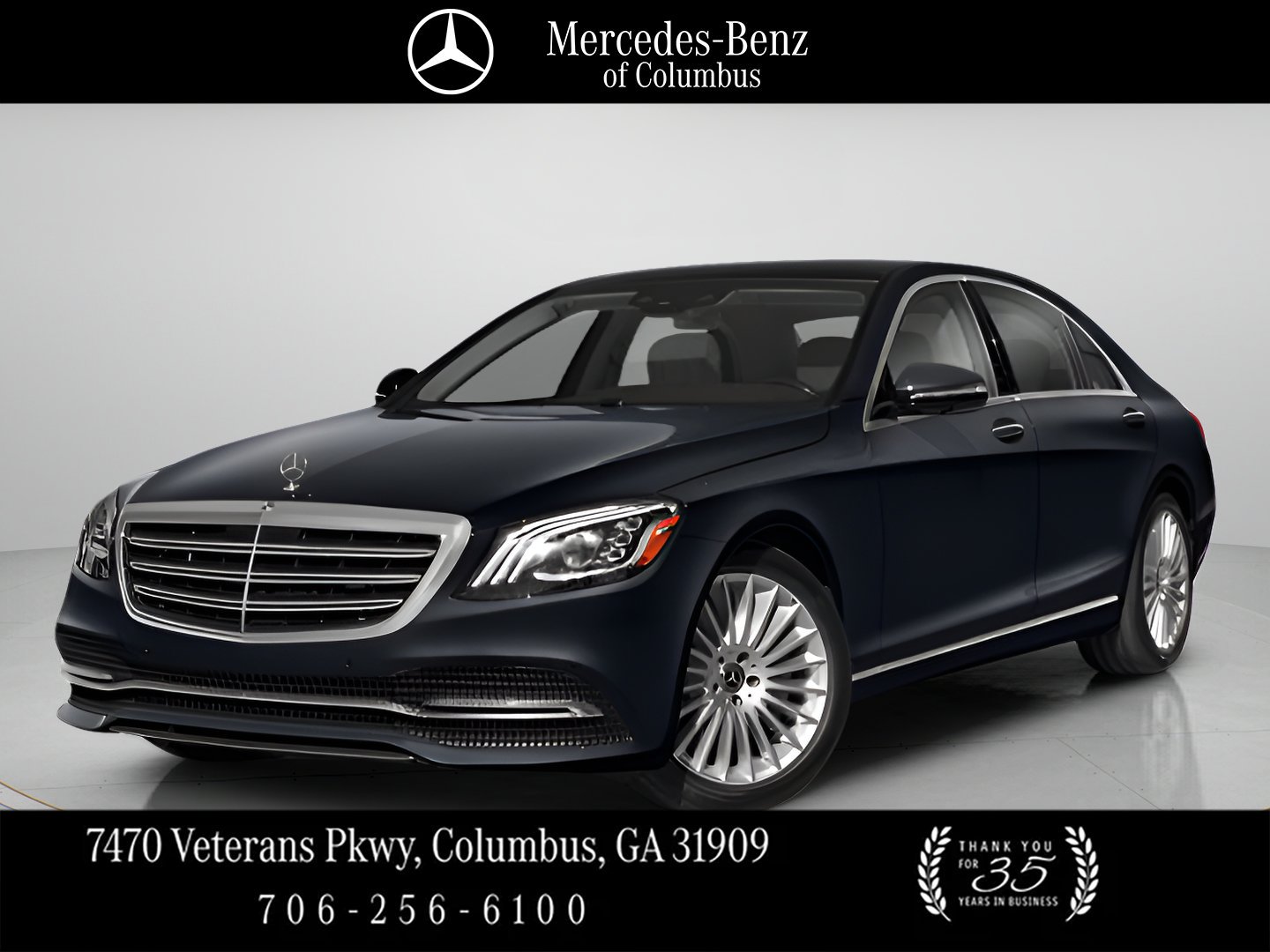 Used 2018 Iridium Silver Metallic Mercedes-Benz S 560 image 1