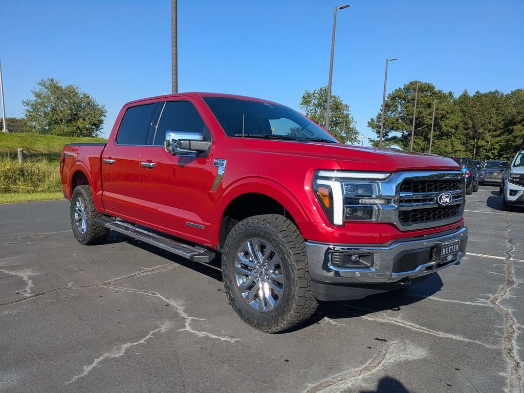 Used 2025 Red Ford Lariat image 2