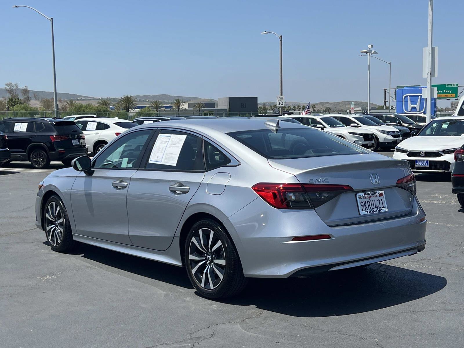 Certified Used 2024 Lunar Silver Metallic Honda EX image 33