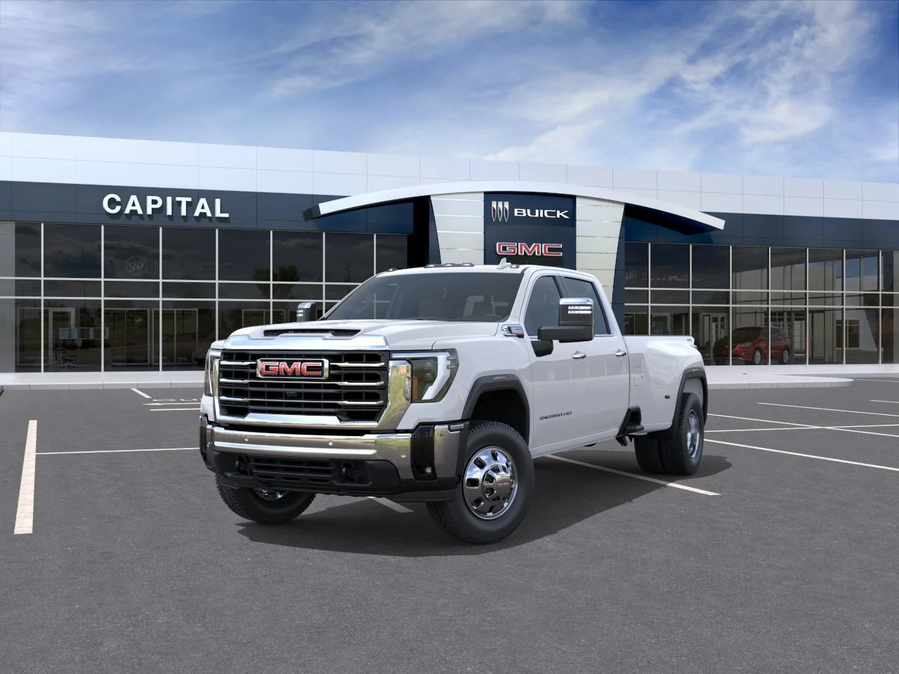 New 2026 Summit White GMC SLT image 8