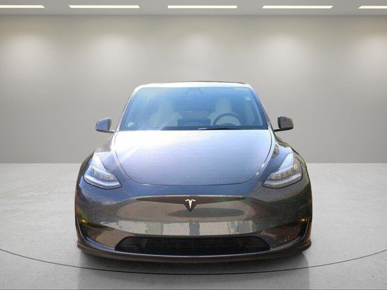 Used 2021 Midnight Silver Metallic Tesla Long Range image 24