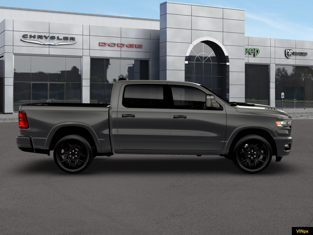 New 2026 Granite Crystal Metallic Clear-Coat Exterior Paint RAM Laramie image 8