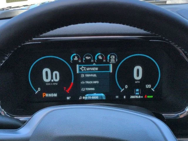 Used 2022 Blue Metallic Ford Lariat image 26