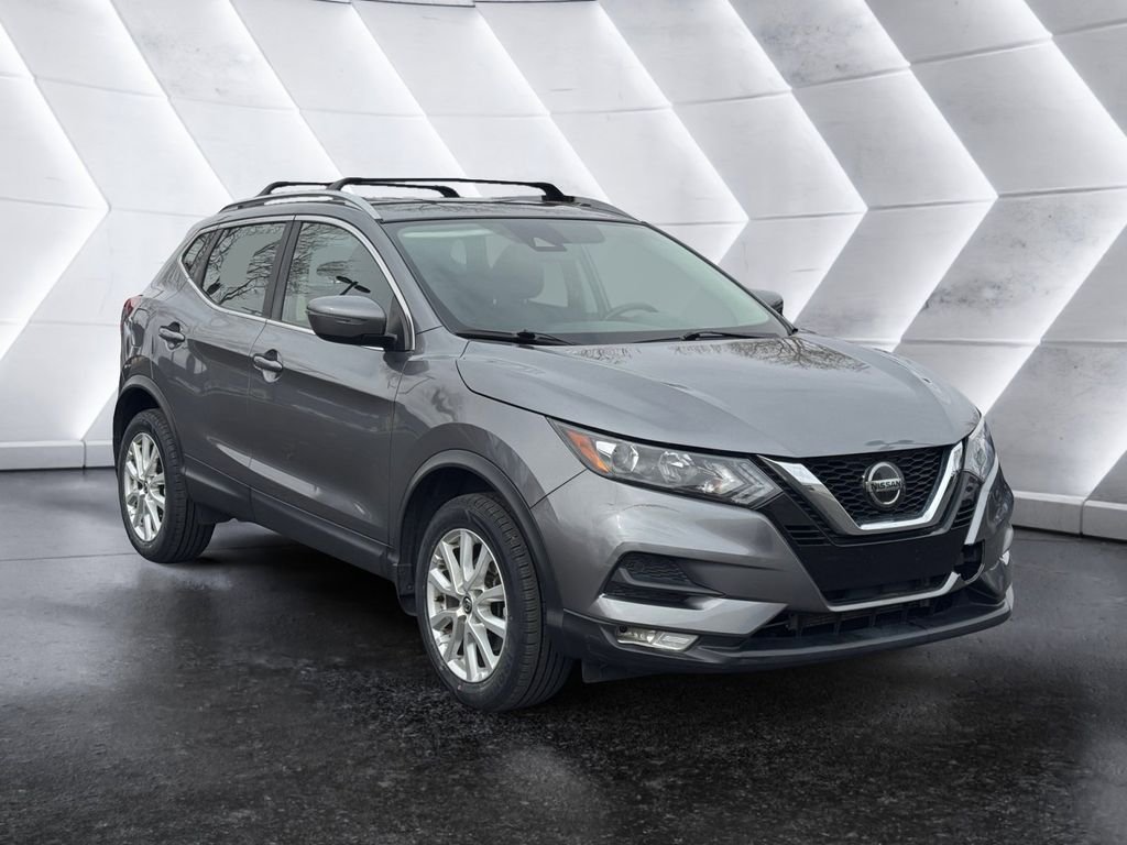 Gray 2020 Nissan Rogue Sport SV AWD SUV / Crossover All-Wheel Drive Automatic