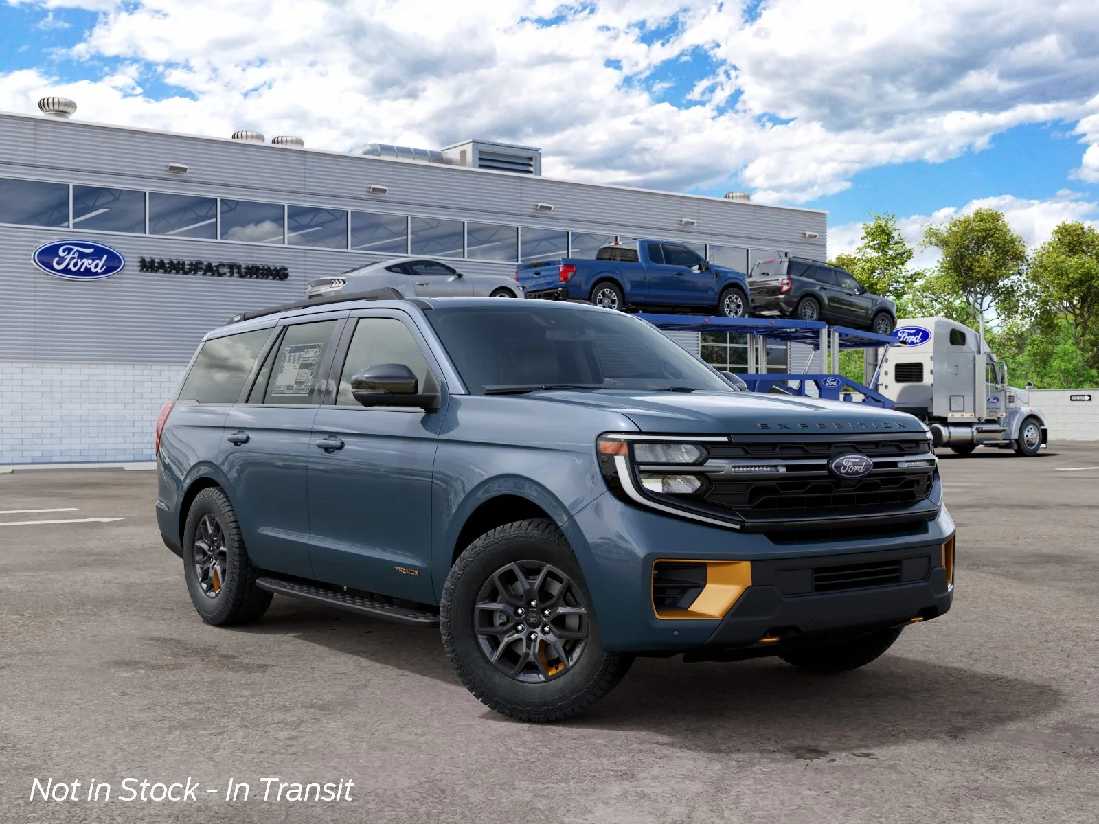 New 2027 Nocturnal Blue Metallic Ford Tremor image 4