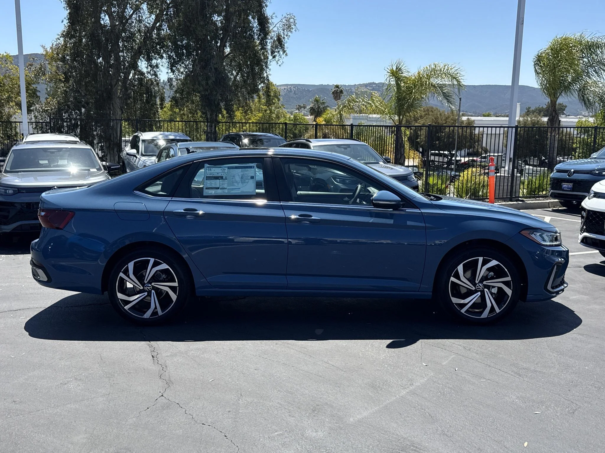 New 2026 Monterey Blue Pearl Volkswagen SEL image 8