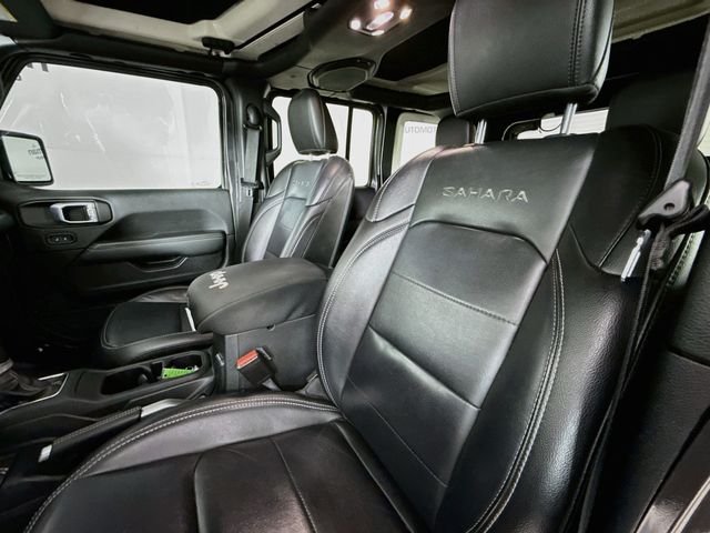 Used 2021 Gray Jeep Unlimited Sahara 4xe image 20