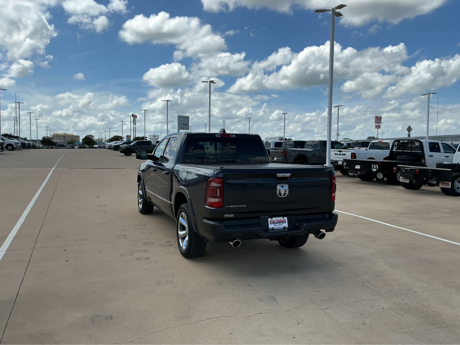 Used 2021 Maximum Steel Metallic Clearcoat Ram Limited image 11