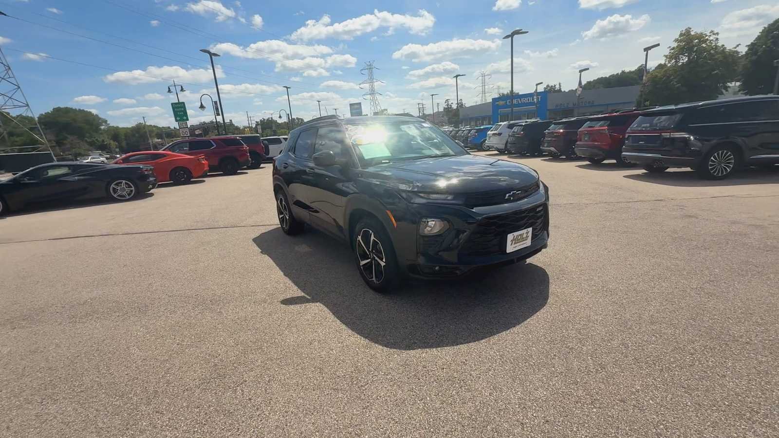Used 2023 MOSAIC BLACK METALLIC Chevrolet RS image 2