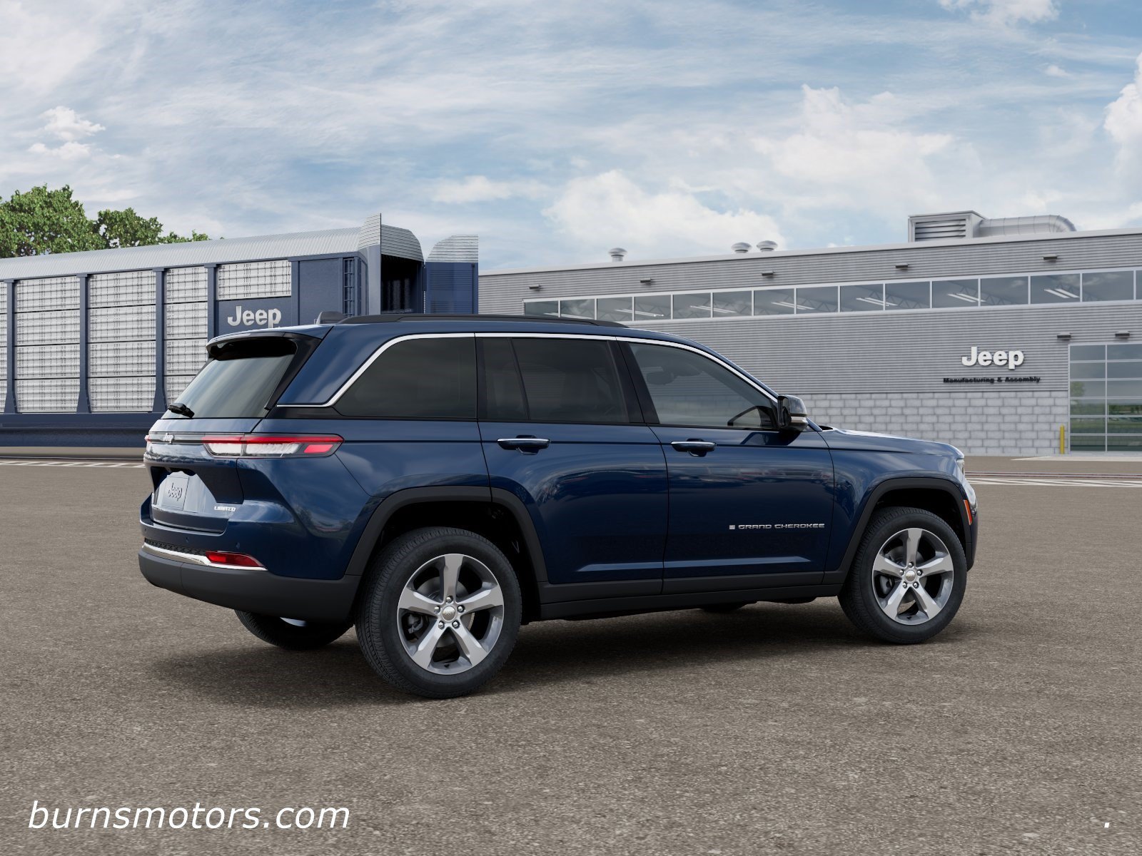New 2026 Fathom Blue Pearl-Coat Exterior Paint Jeep Limited image 4