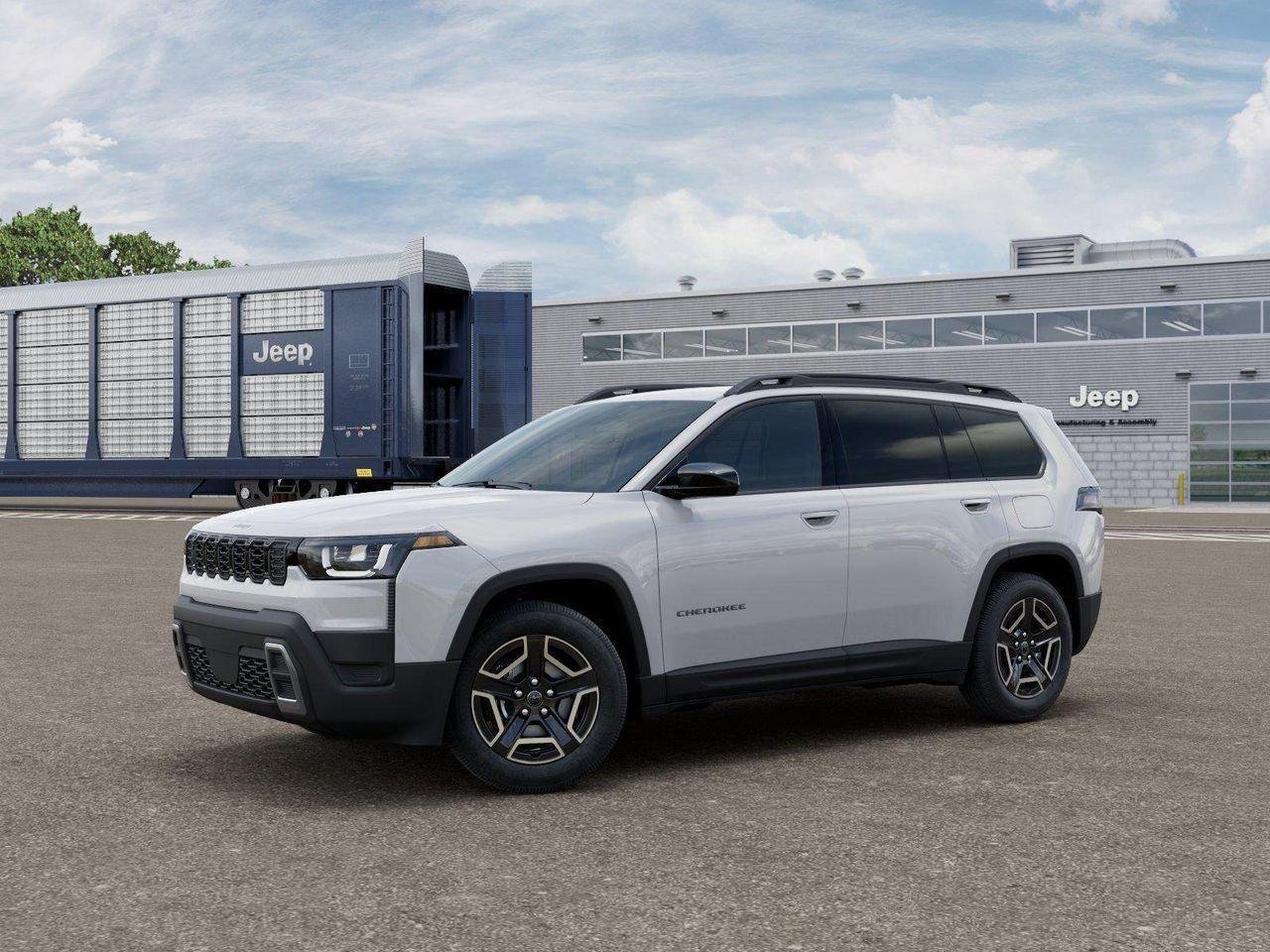 New 2026 Bright White Clear-Coat Exterior Paint Jeep Laredo image 28