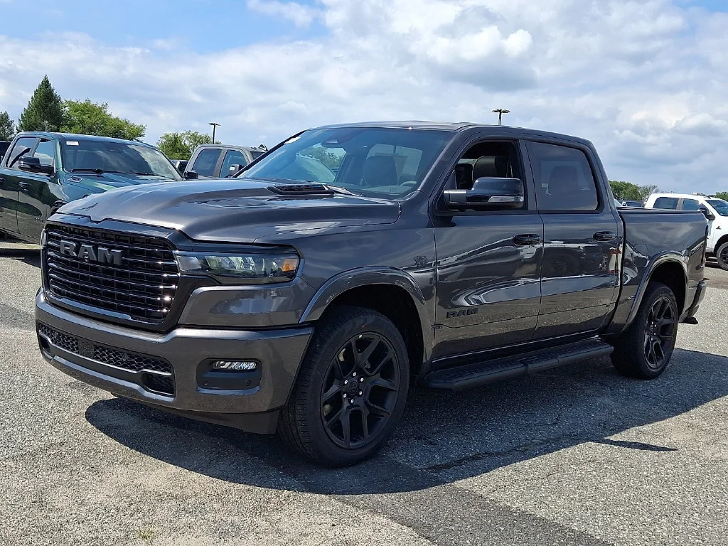New 2027 Granite Crystal Metallic Clear-Coat Exterior Paint RAM Laramie image 4