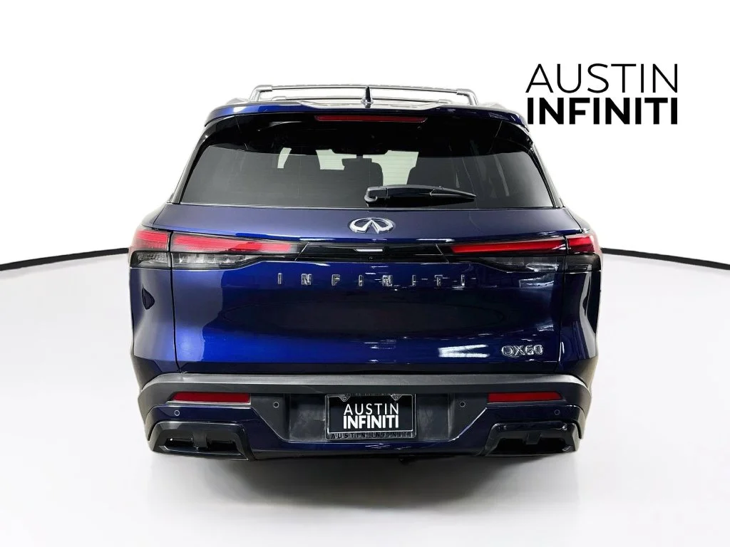 Certified Used 2024 Blue INFINITI LUXE image 9