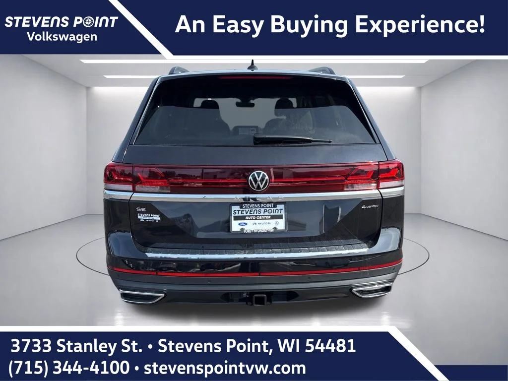 New 2026 Deep Black Pearl Volkswagen 2.0T SE w/Technology image 4