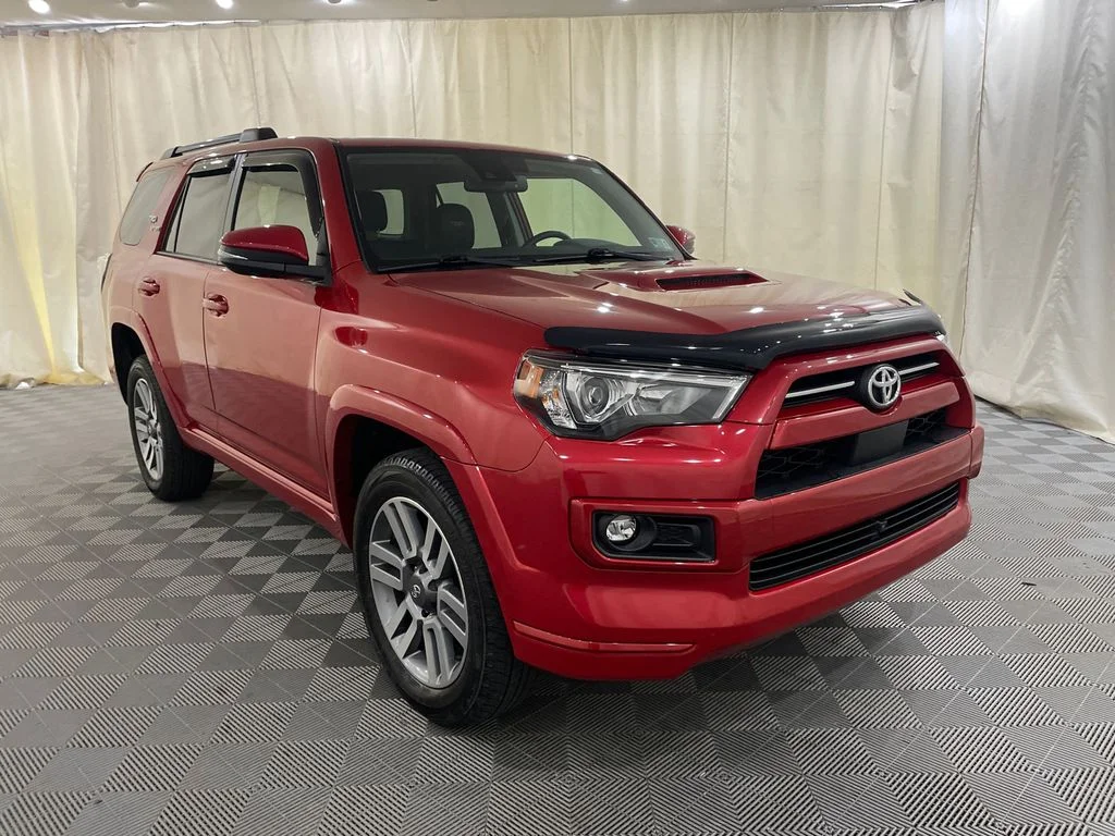 Used 2022 Barcelona Red Metallic Toyota TRD Sport image 3