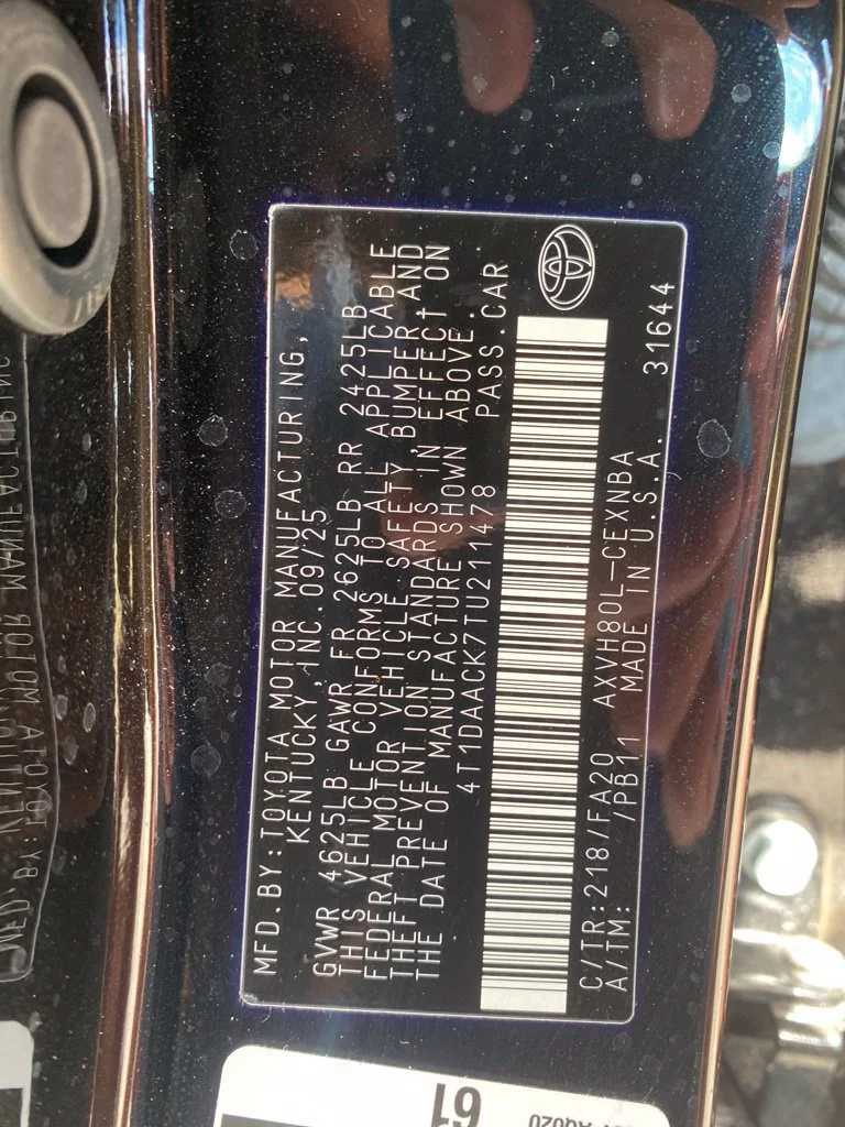 Used 2026 Black Toyota LE image 35
