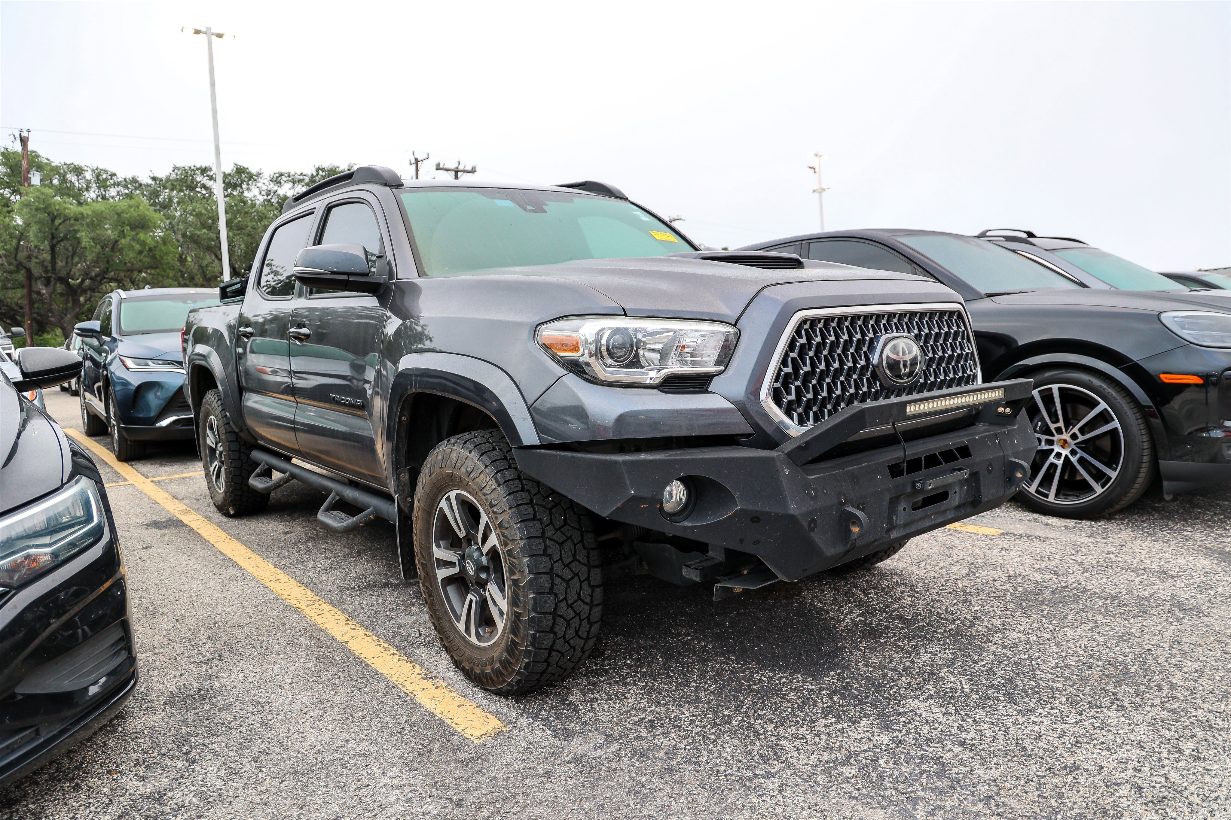 Used 2019 Magnetic Gray Metallic Toyota TRD Sport image 5