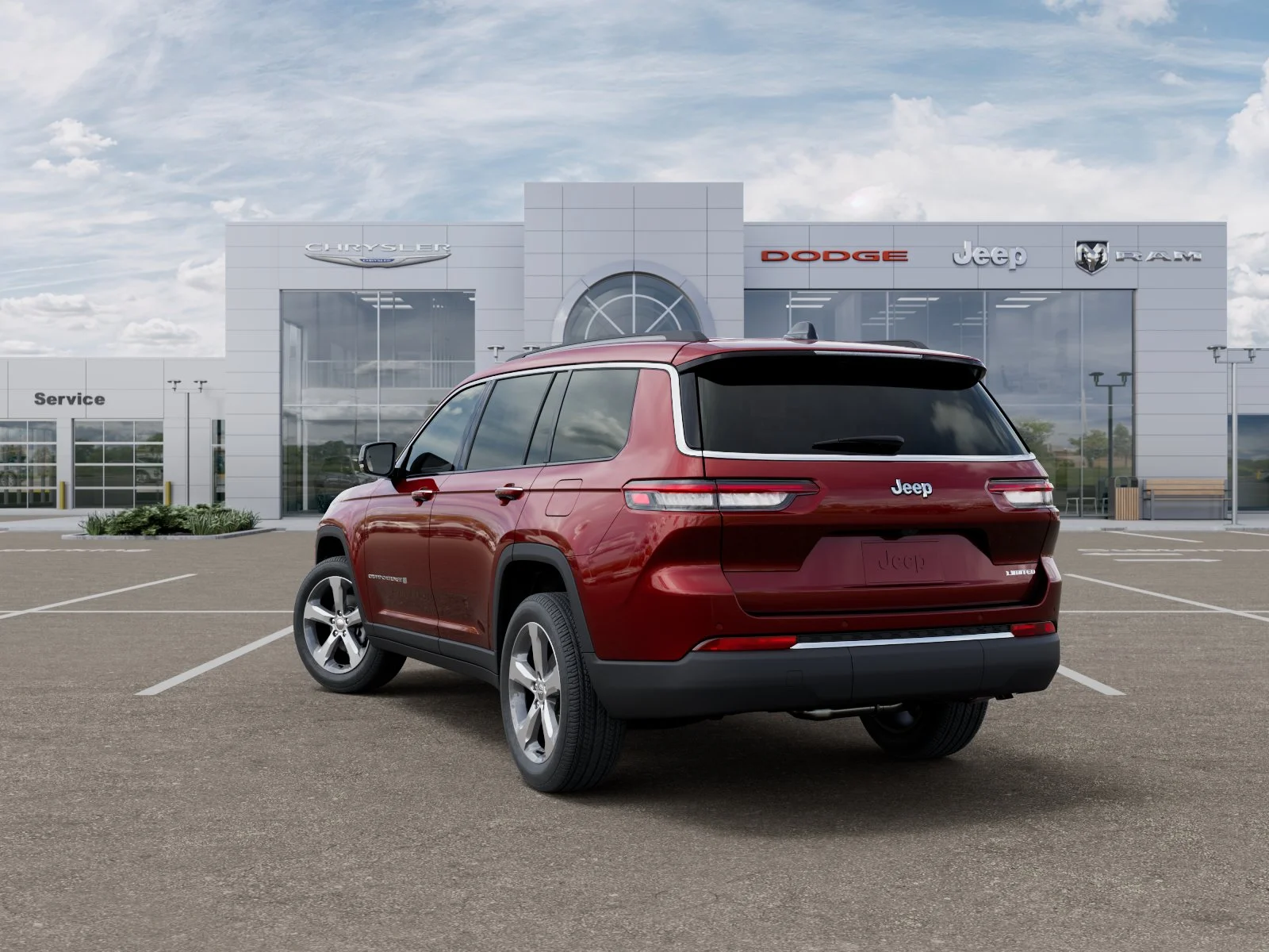 New 2026 Velvet Red Pearl-Coat Exterior Paint Jeep Limited image 26