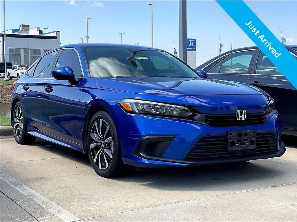 Used 2022 Blue Honda EX image 1