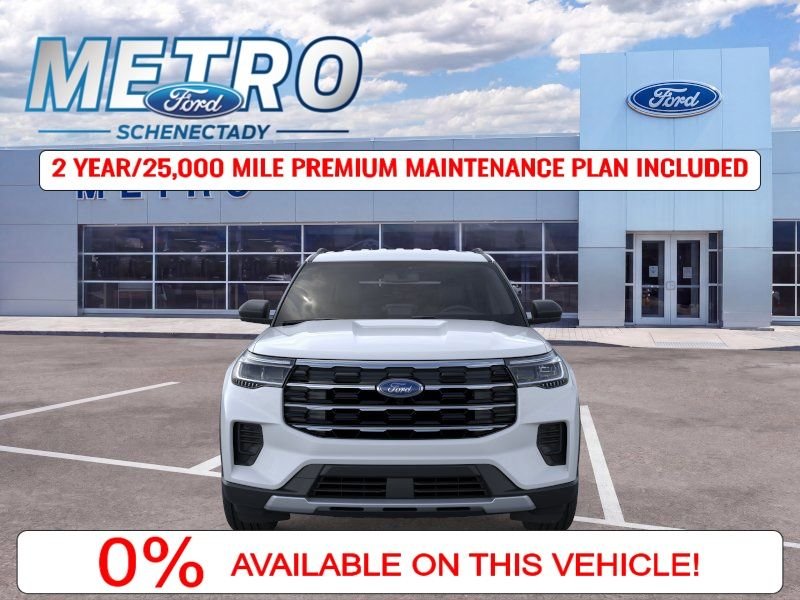 New 2026 Space White Metallic Ford Active image 7