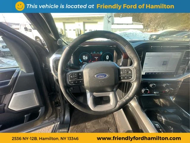 Used 2023 Gray Metallic Ford Lariat image 29