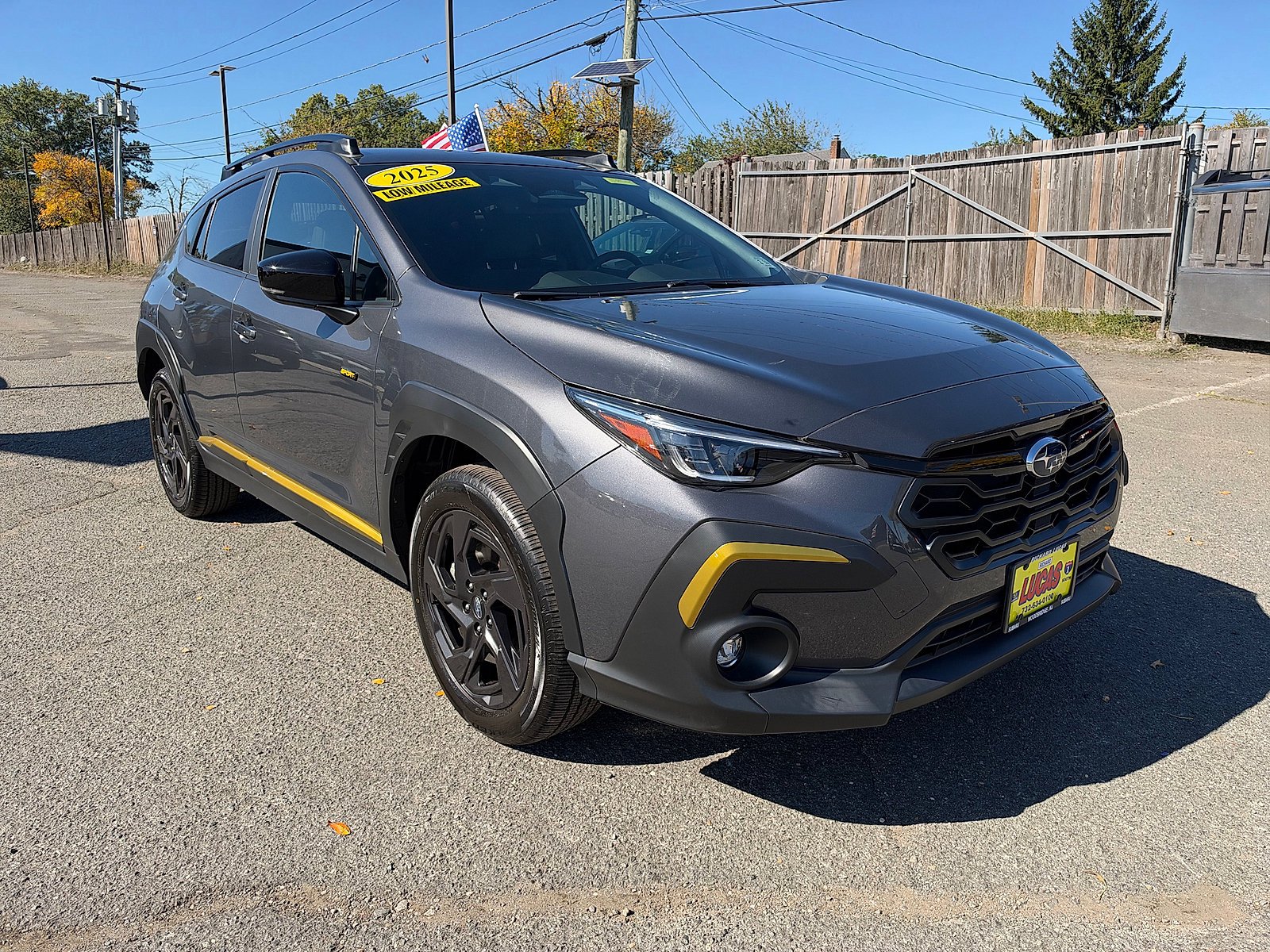 Used 2025 Magnetite Gray Metallic Subaru Sport image 4