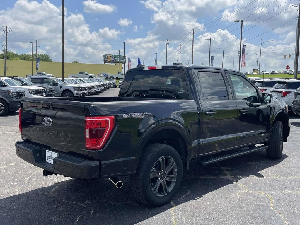 Certified Used 2023 Black Metallic Ford XLT image 3