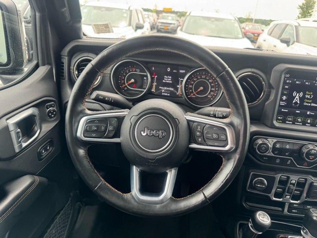 Used 2021 Gray Jeep Overland image 12