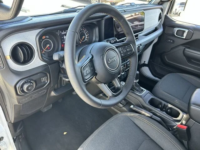 Used 2024 Bright White Clearcoat Jeep Sport S image 19