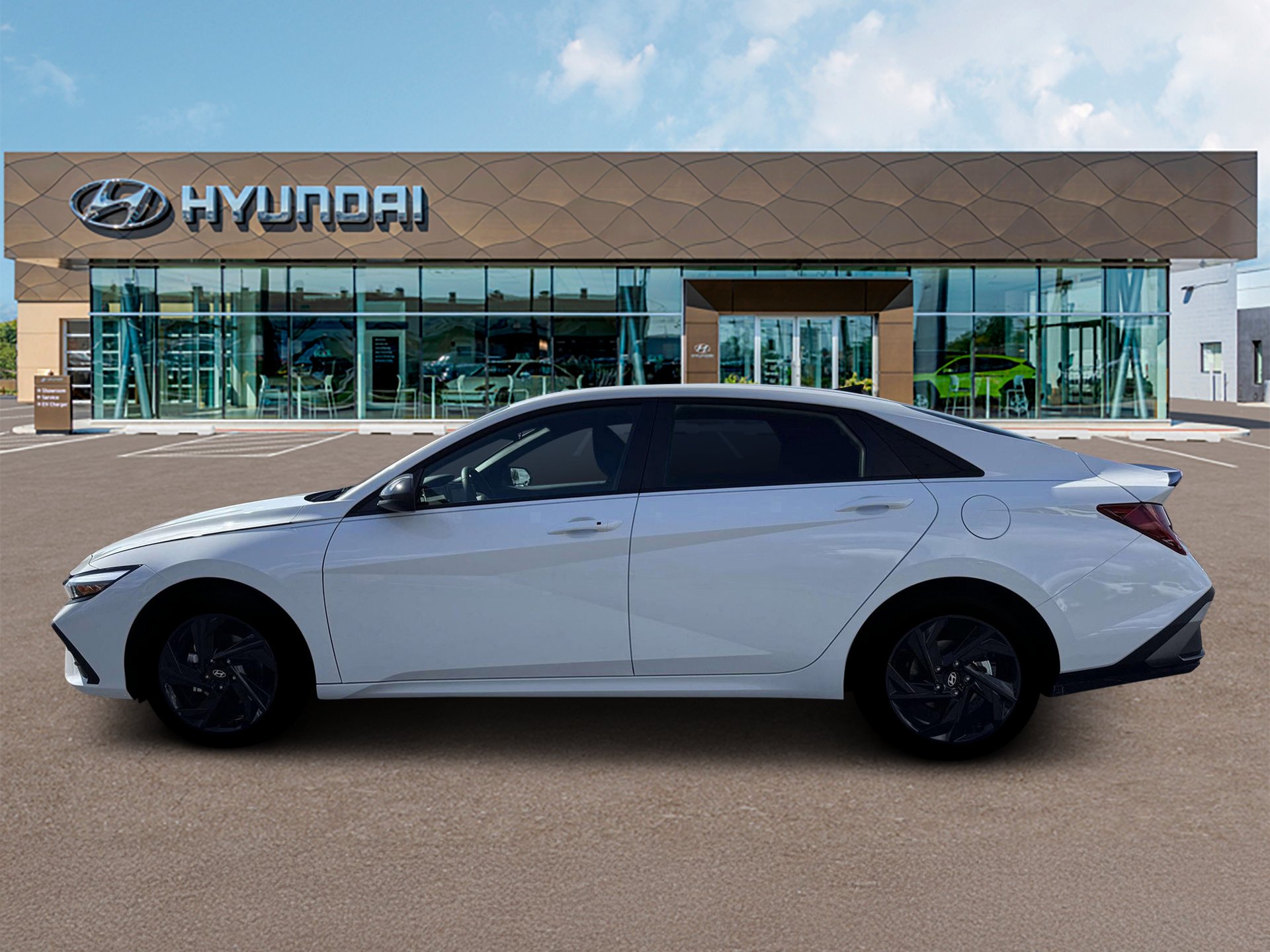 New 2026 Serenity White Hyundai SEL Sport image 3