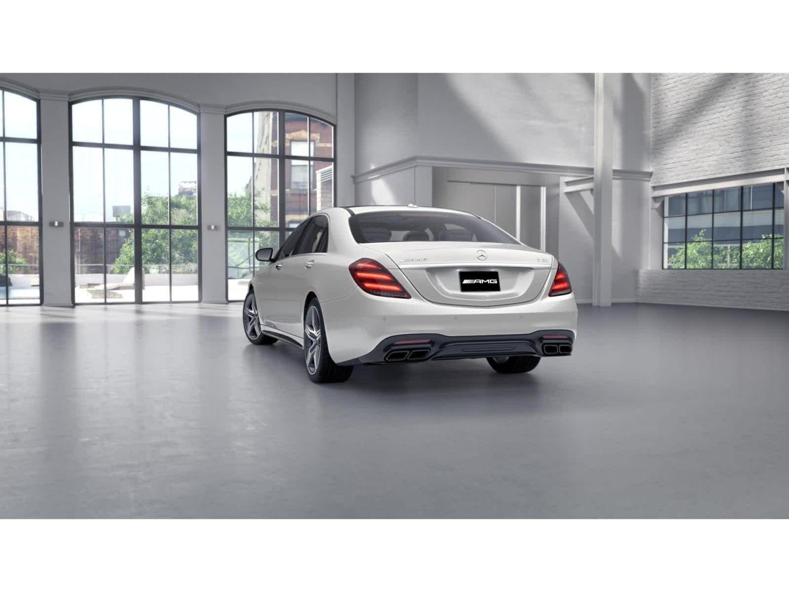 Used 2019 designo Diamond White Mercedes-Benz AMG® S 63 image 27