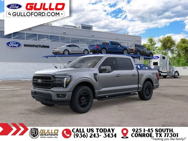 New 2026 Carbonized Gray Metallic Ford Lariat image 1