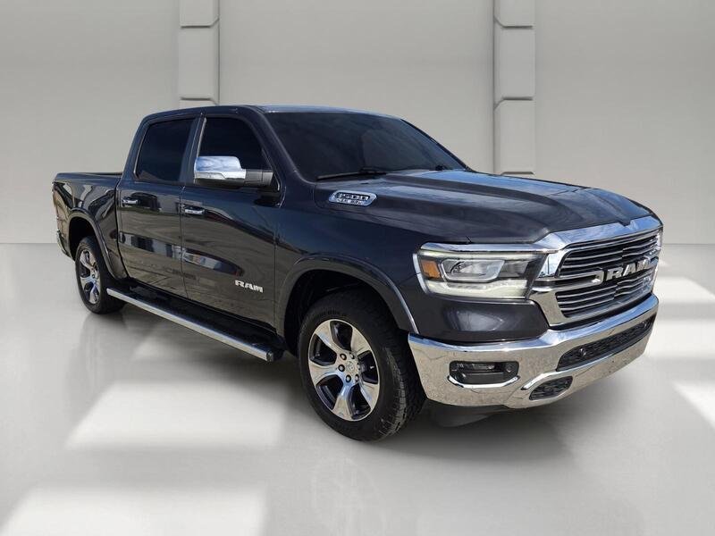 Certified Used 2019 Steel Metallic RAM LARAMIE 4X4 CREW CAB 5