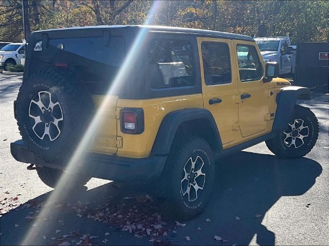 Used 2021 Yellow Jeep Unlimited Rubicon image 4