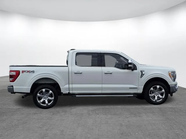 Certified Used 2022 Star White Ford Lariat image 3