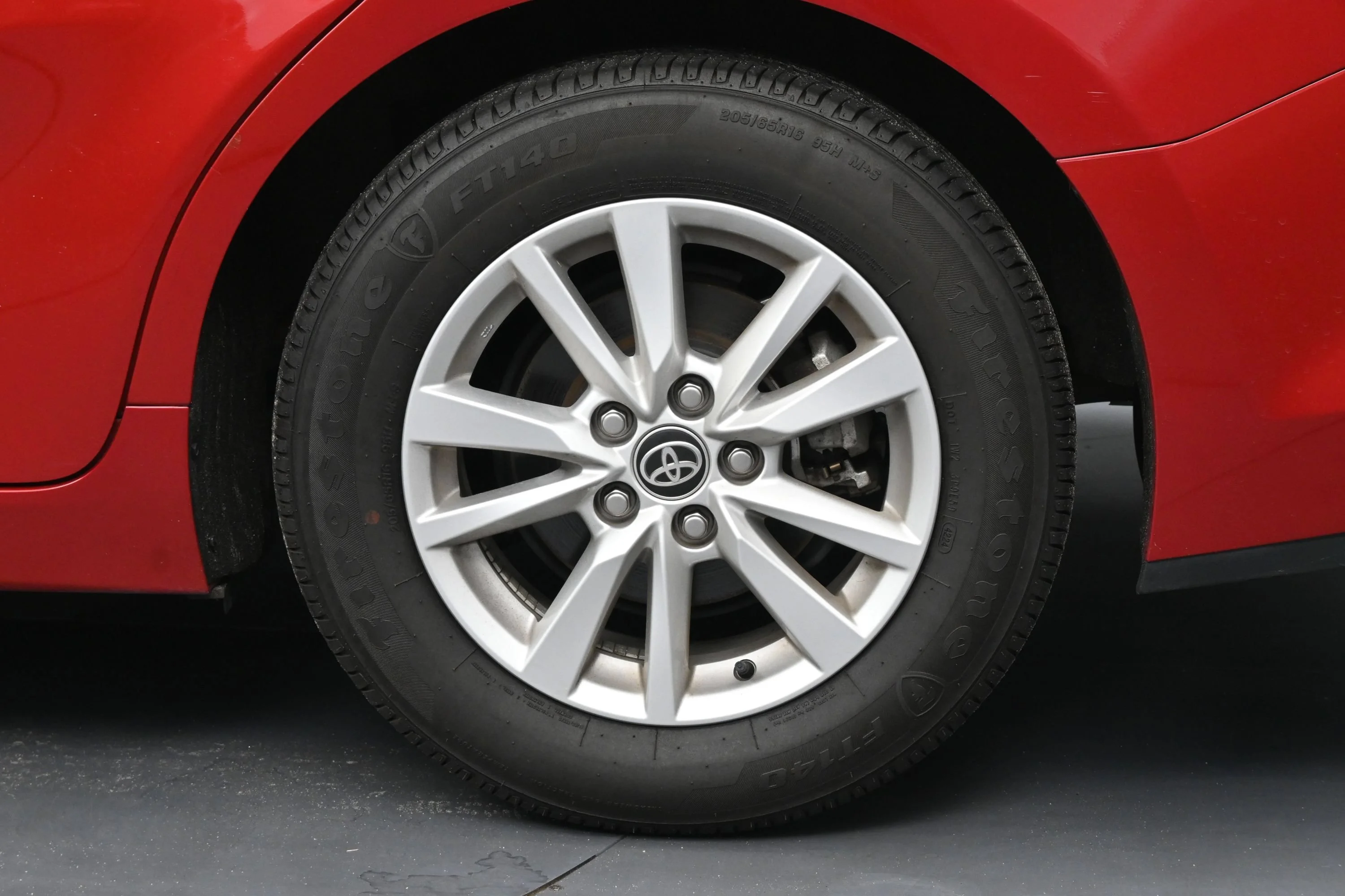 Used 2025 Red Toyota LE image 19