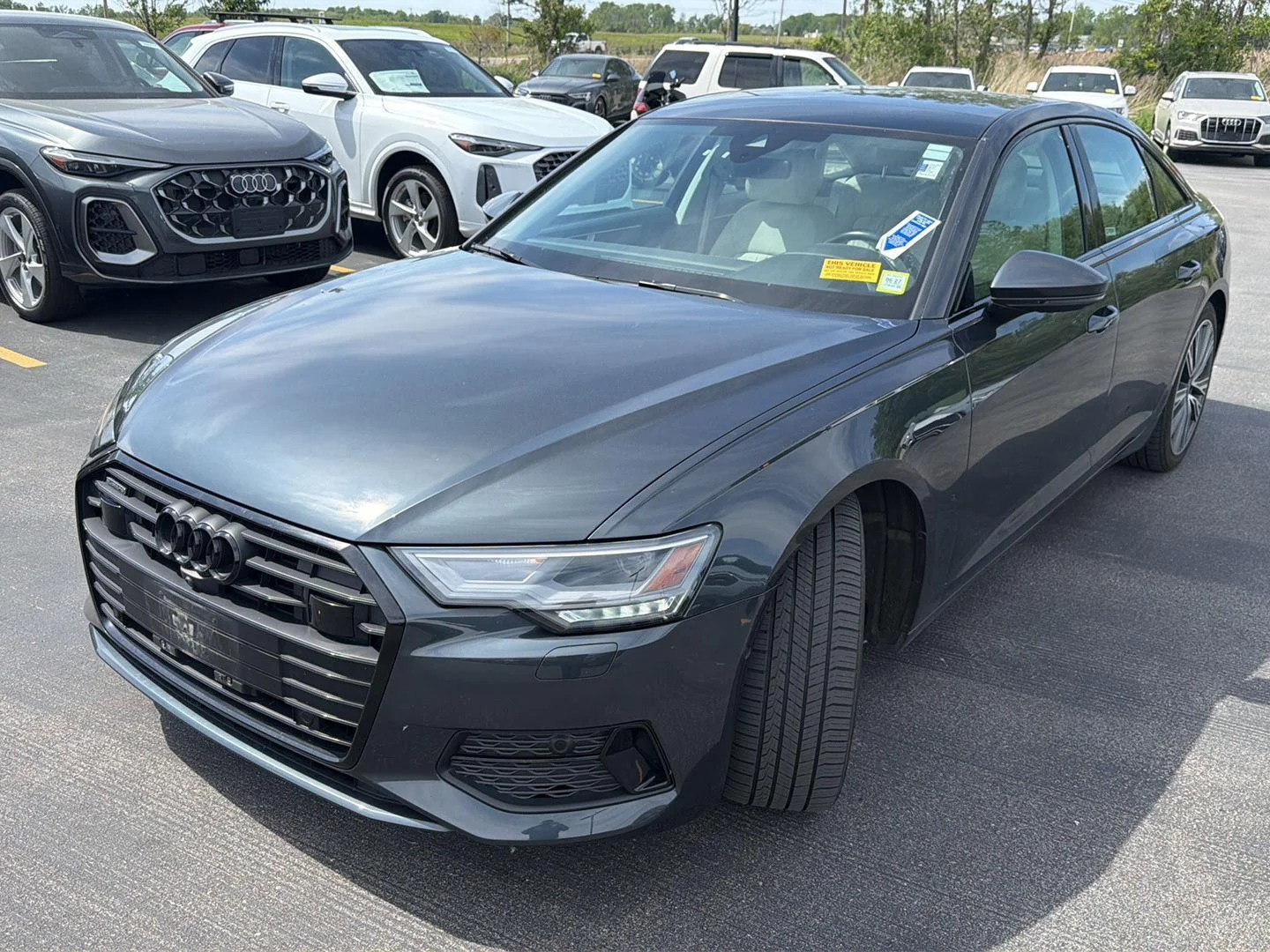 Used 2023 Manhattan Gray Metallic Audi Premium image 3