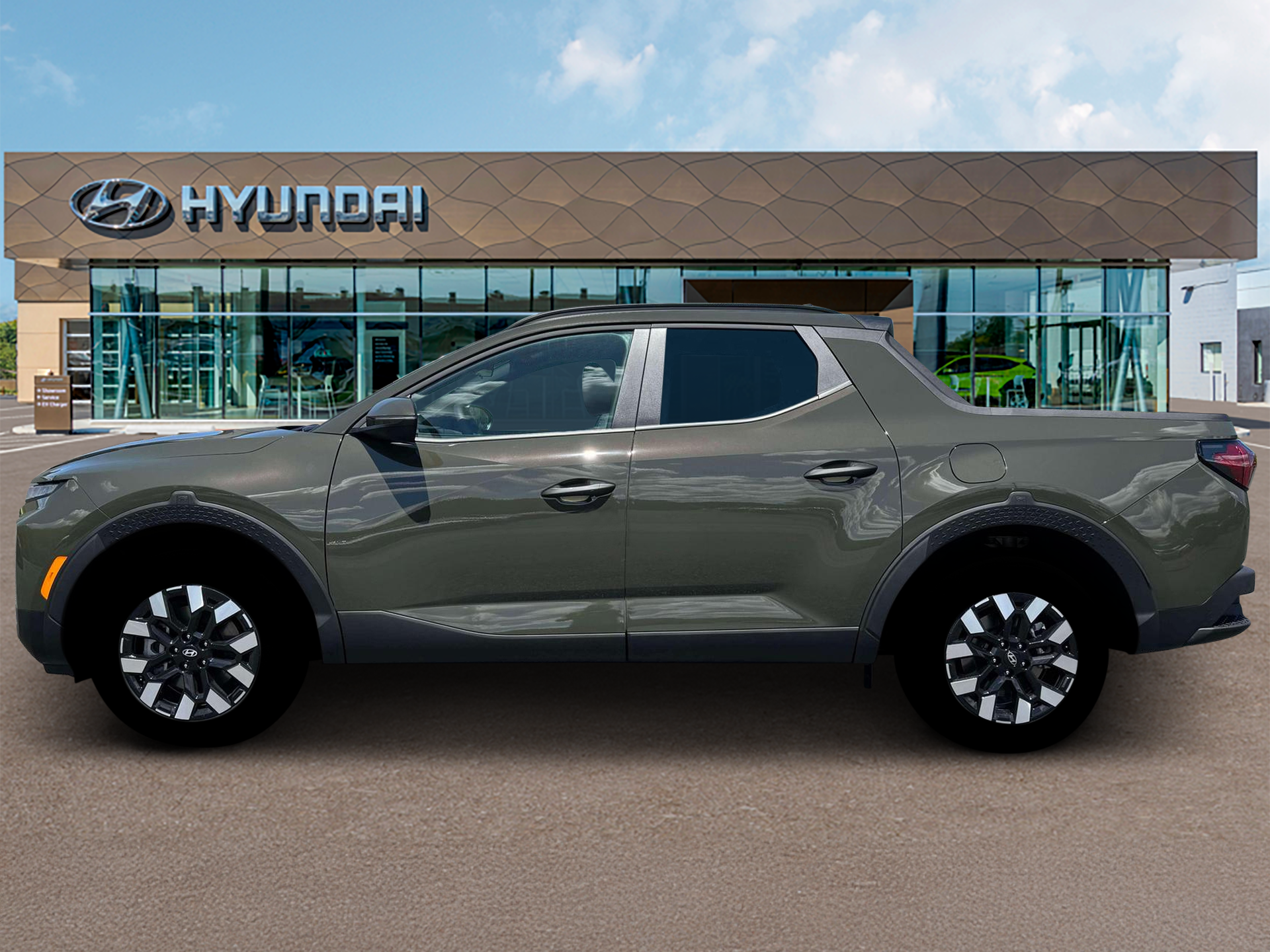New 2026 Rockwood Green Hyundai SEL AWD image 3