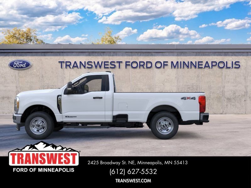 New 2026 Oxford White Ford F-350® XL image 3