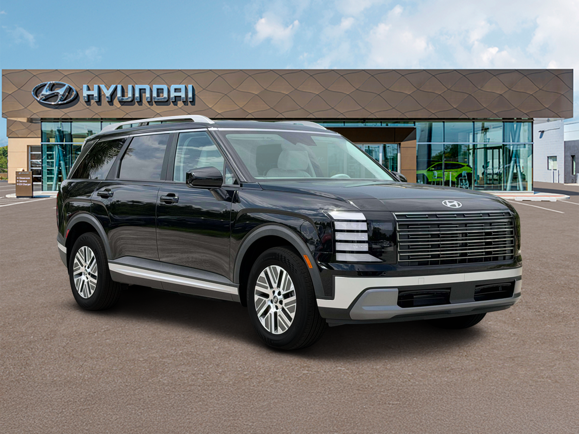 New 2027 Black Hyundai Blue SEL image 28